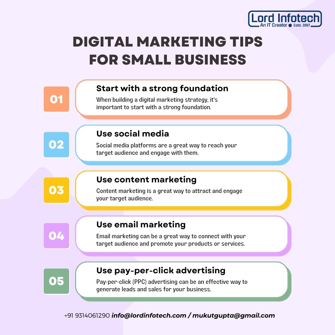 Digital Marketing Tips for Small Business